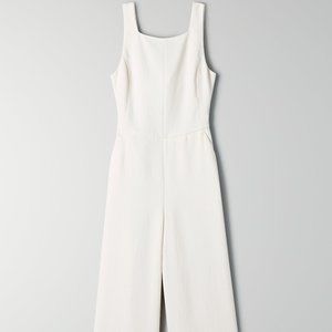 Aritzia Wilfred Cream Jumpsuit - Size Small